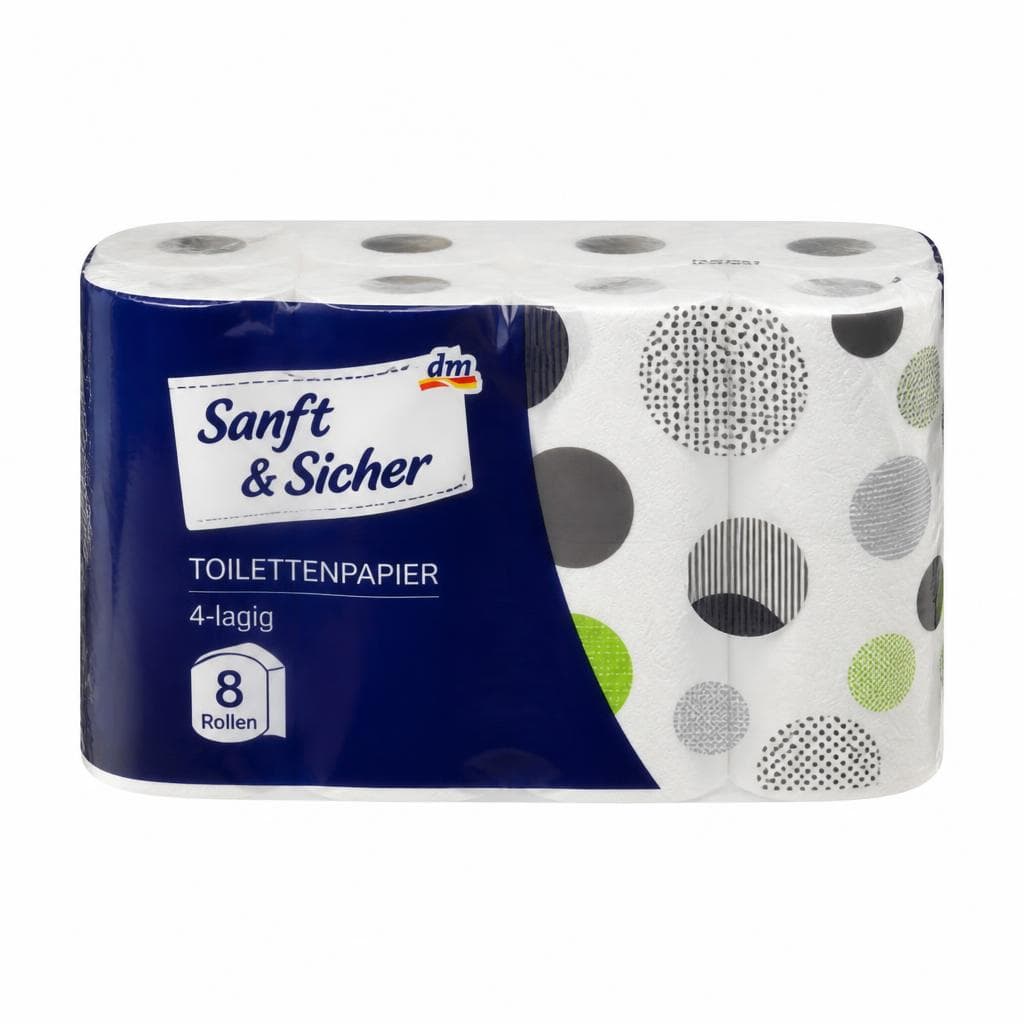 Sanft&Sicher carta igienica, 20 rotoli – Dm