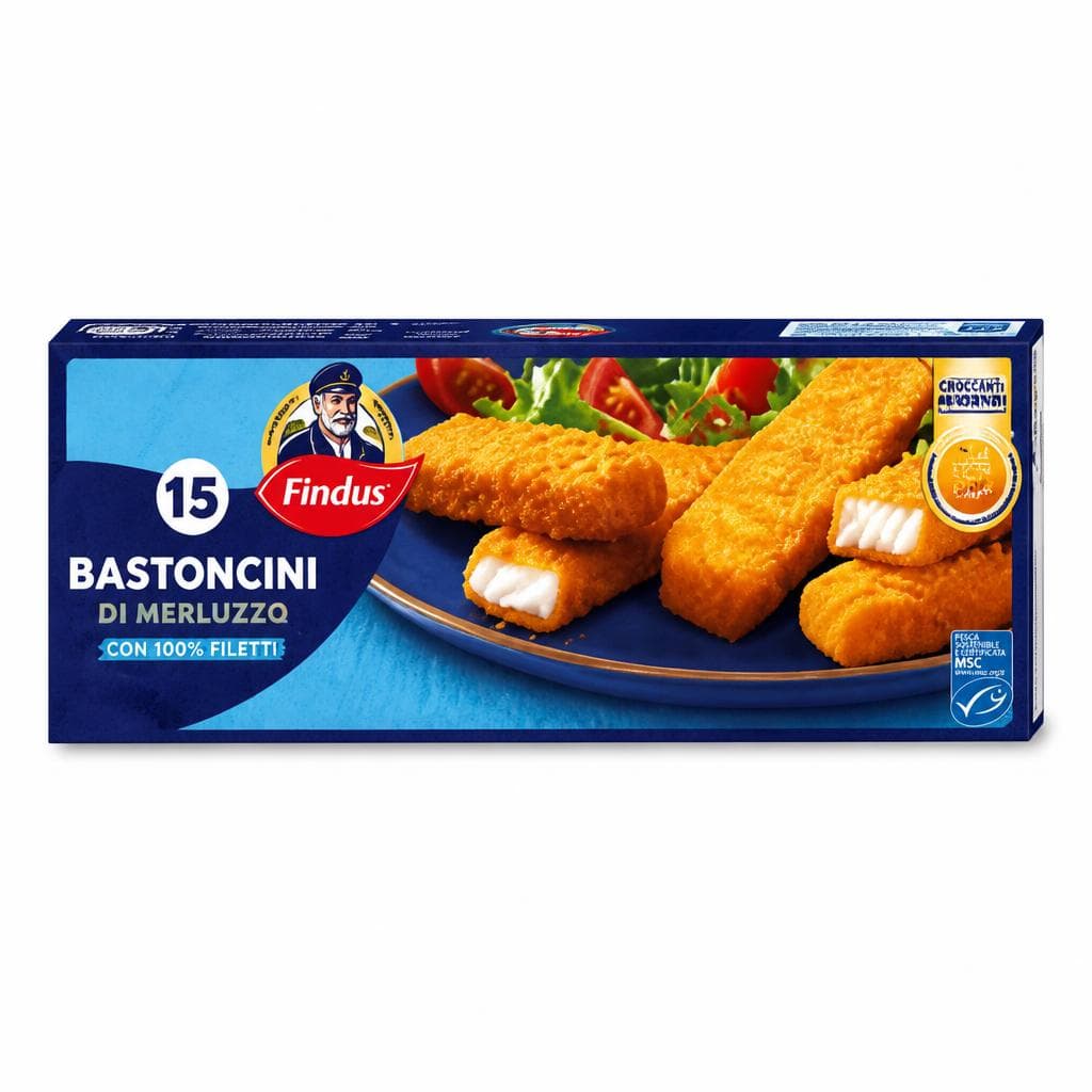 Findus bastoncini di merluzzo 15 pezzi, 375 g in offerta da Esselunga