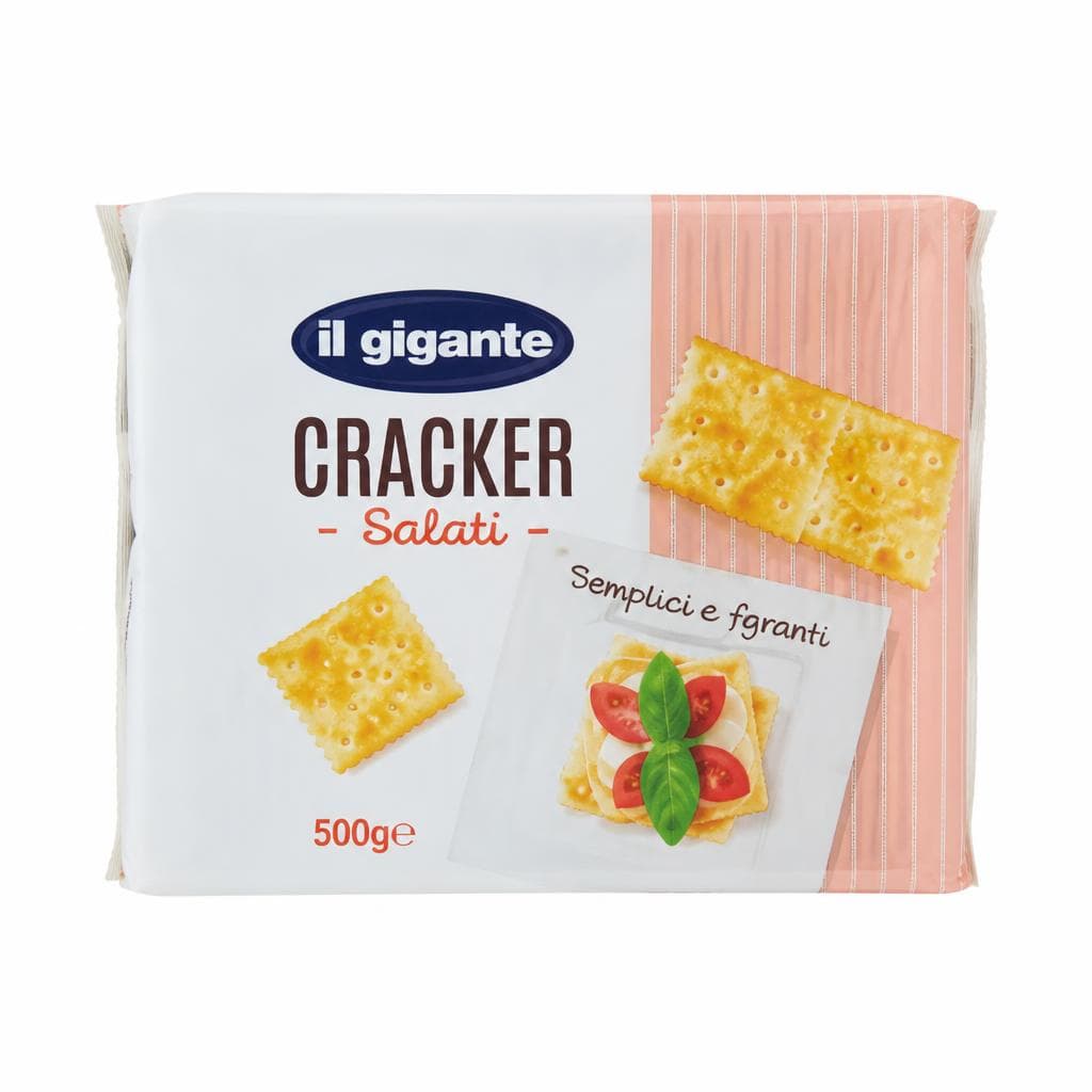 Cracker salati 560 g Il Gigante in offerta da Il Gigante