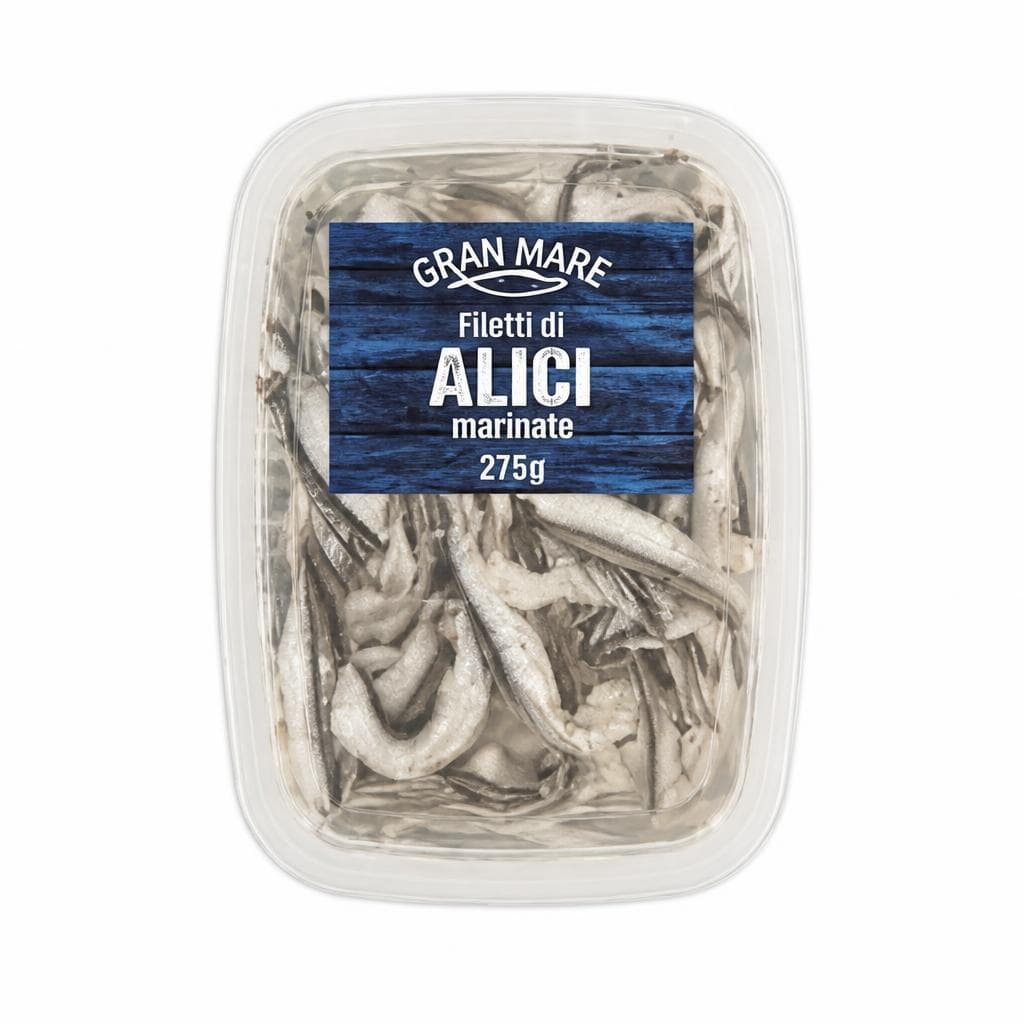 Filetti di alici marinate, 275 g – Penny