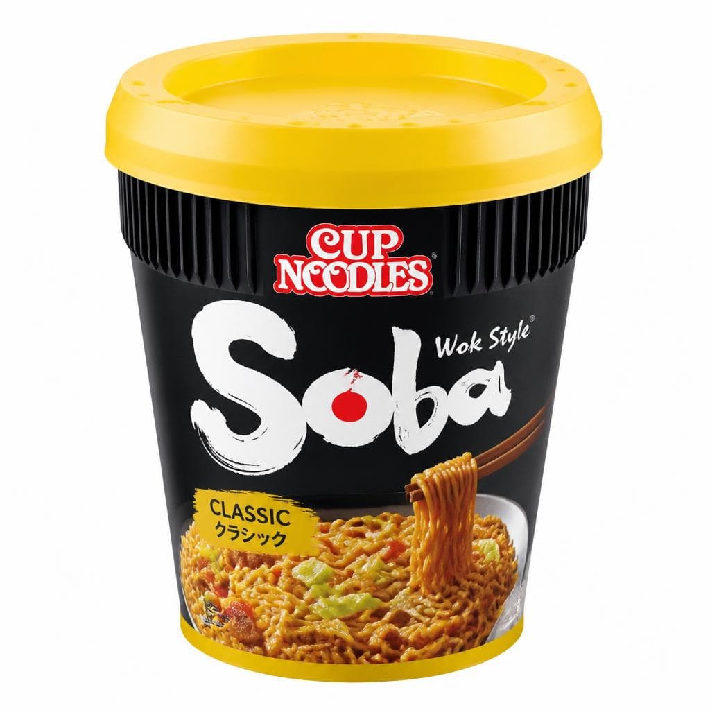 Soba Nissin cup noodles gusti assortiti, 90 g – Carrefour