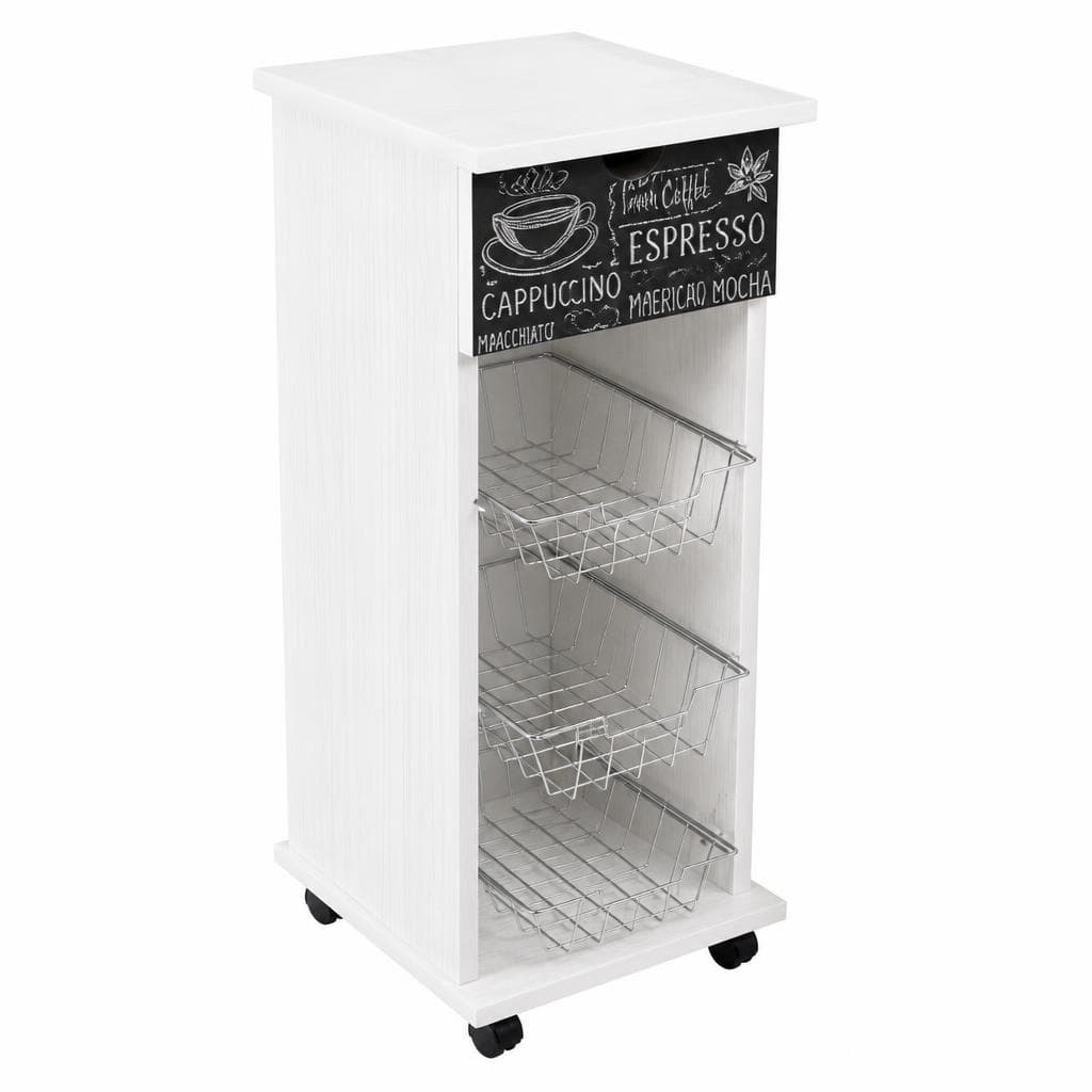 Carrello White, 29x33x65 cm – Maury's