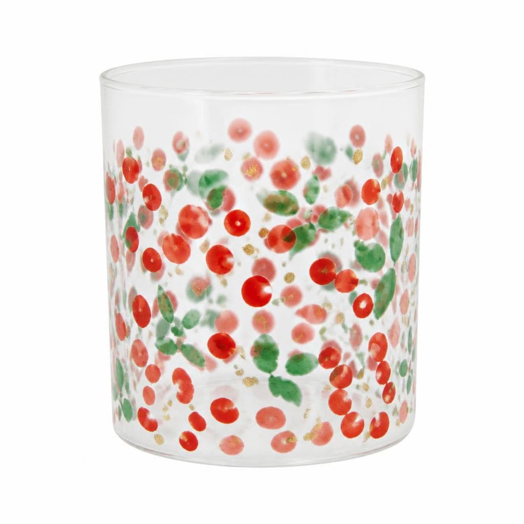 Bicchiere decorato in vetro – Carrefour