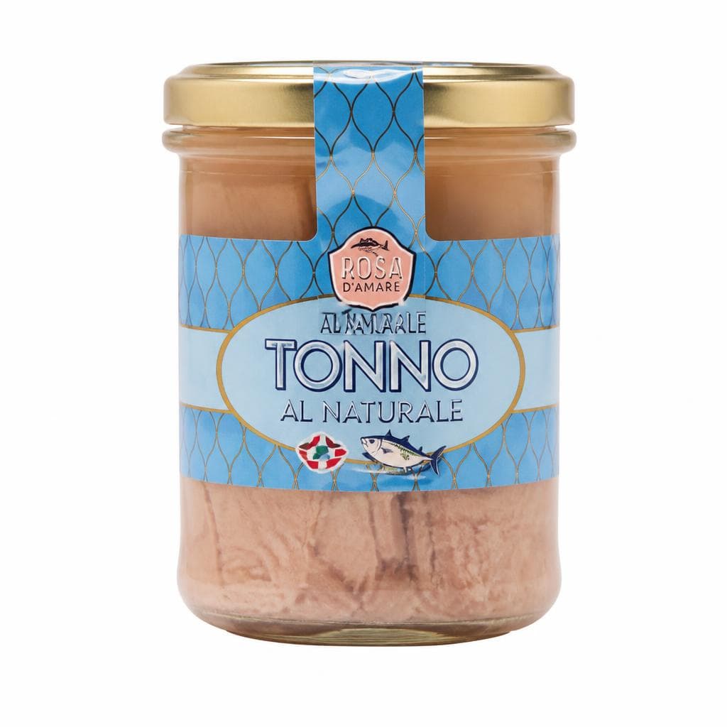 Rosa d'amare tonno naturale, 190 g – Dpiù