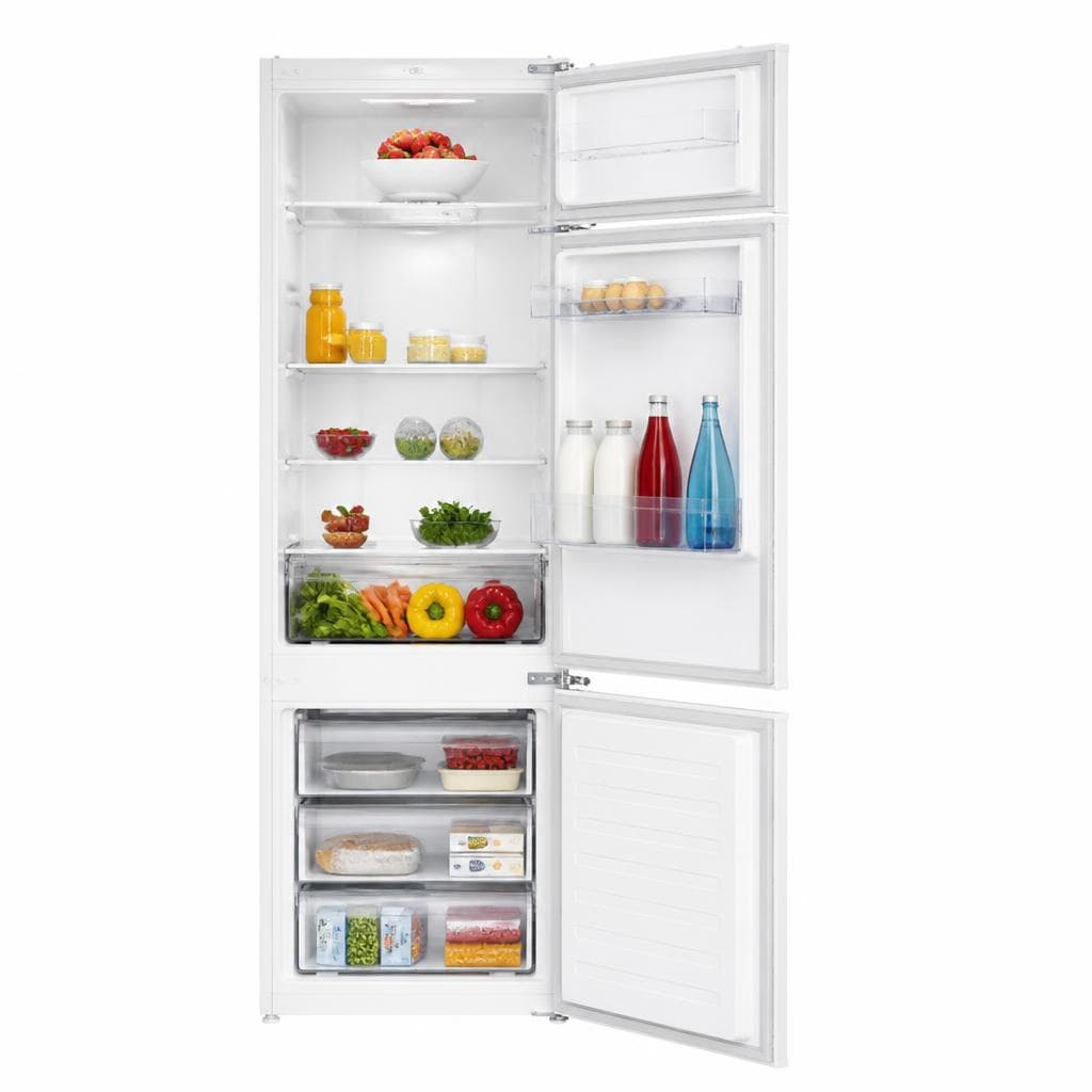 Whirlpool frigo combinato da incasso WHKN 3253 B4E, 254 L – Comet