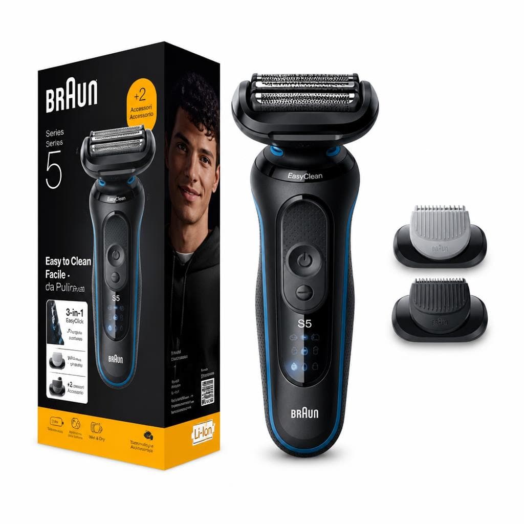 Braun Rasoio Elettrico Series 5 52-B1650s – Comet
