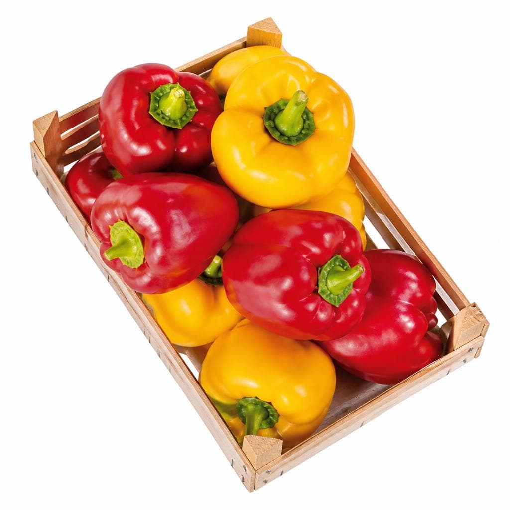 Peperoni gialli e rossi, al kg – Coop