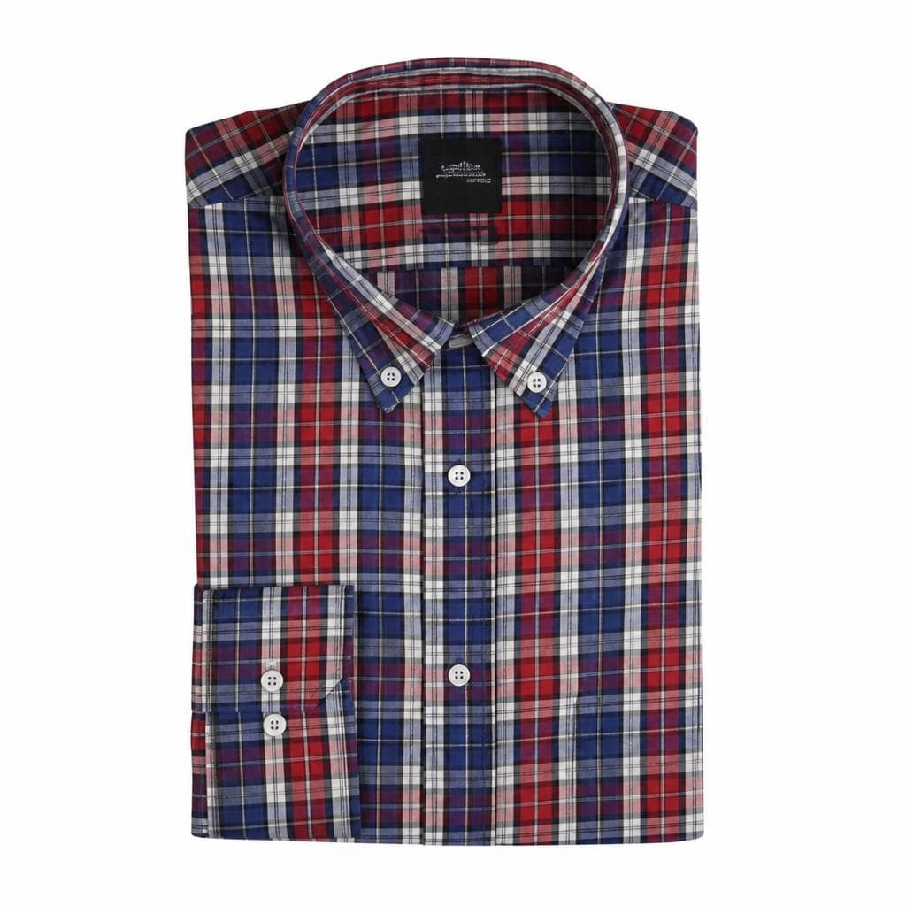 Camicia manica lunga a quadri Coveri Contemporary – Il Gigante