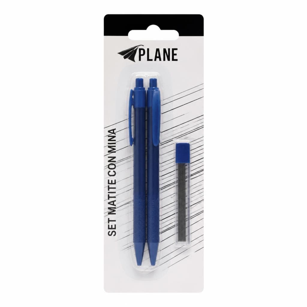 Set matite con mina Plane 12 pezzi in offerta da Risparmio Casa