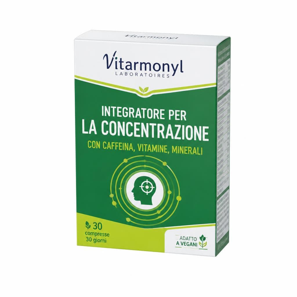 Vitarmonyl integratore per la concentrazione, 30 capsule – Dm