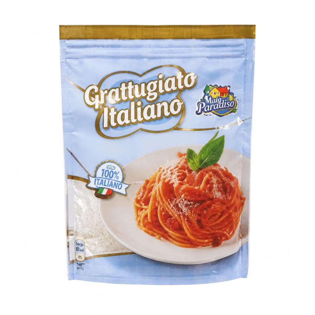 Malga Paradiso formaggio italiano grattugiato, 100 g – MD