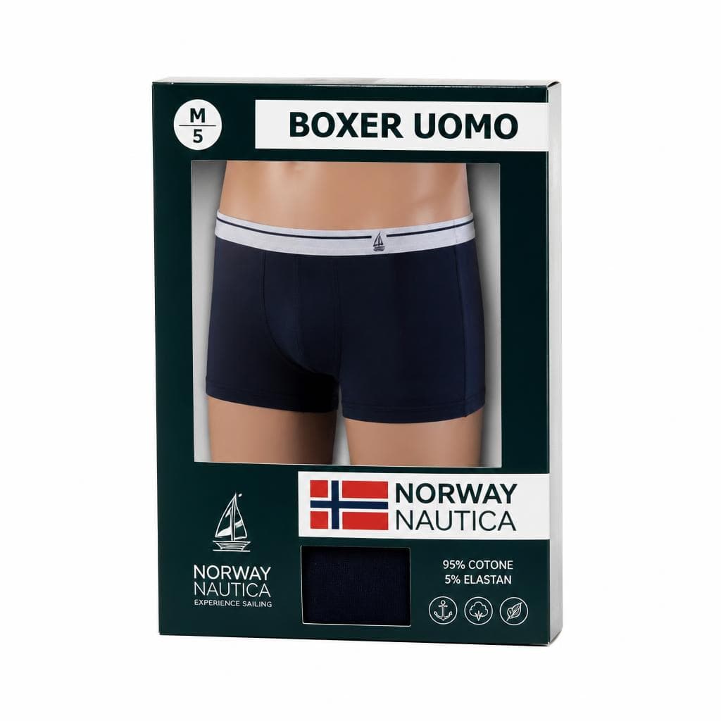Norway Nautica slip o boxer uomo, tg. M-XXL – Iper La grande i