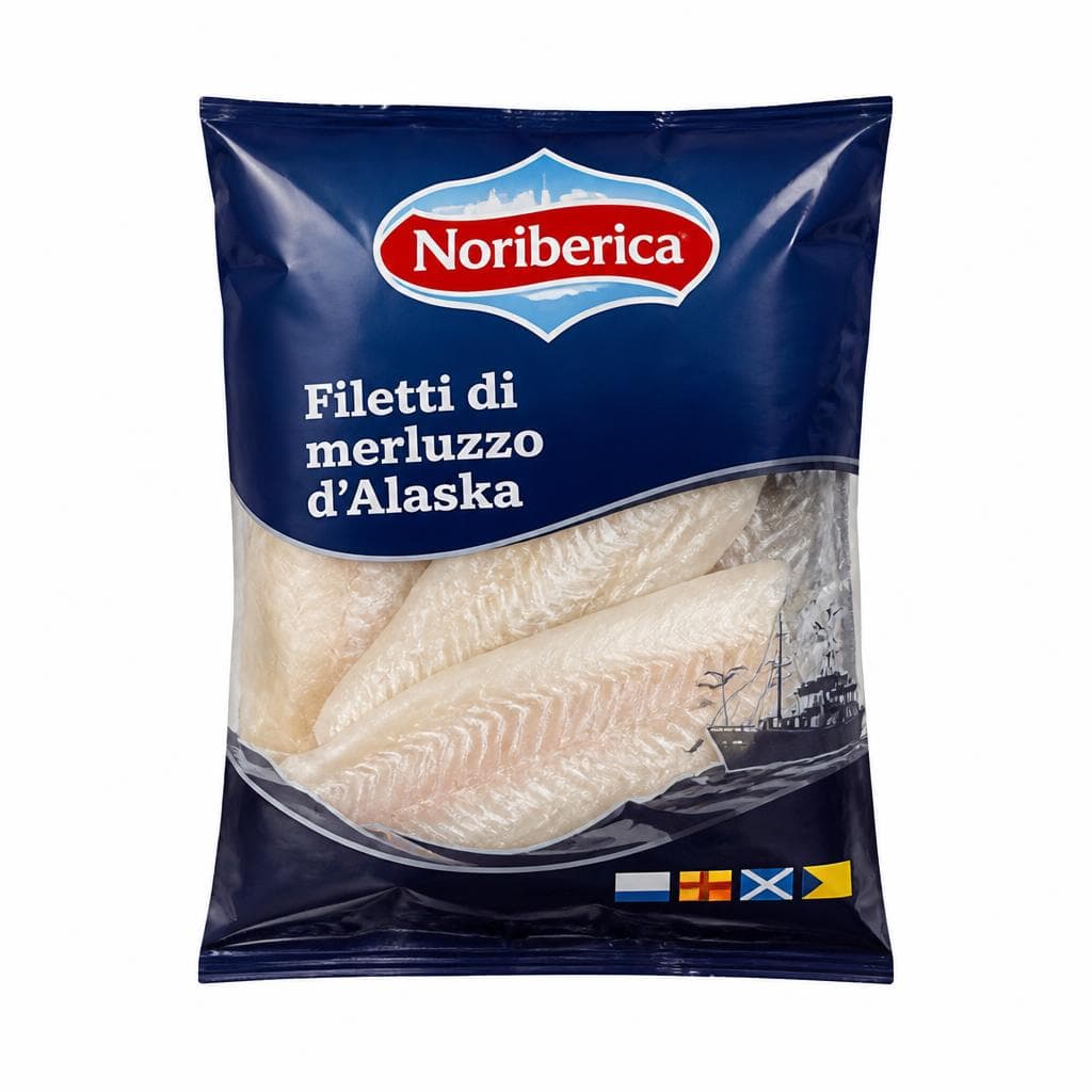 Filetti di merluzzo d'Alaska Noriberica, 950 g – Panorama