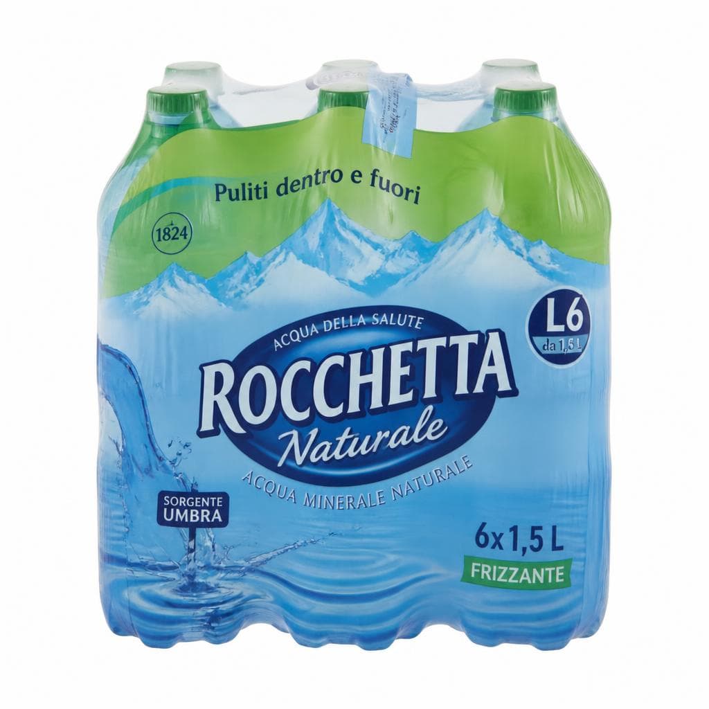 Acqua minerale naturale Rocchetta, 6 L – Bennet