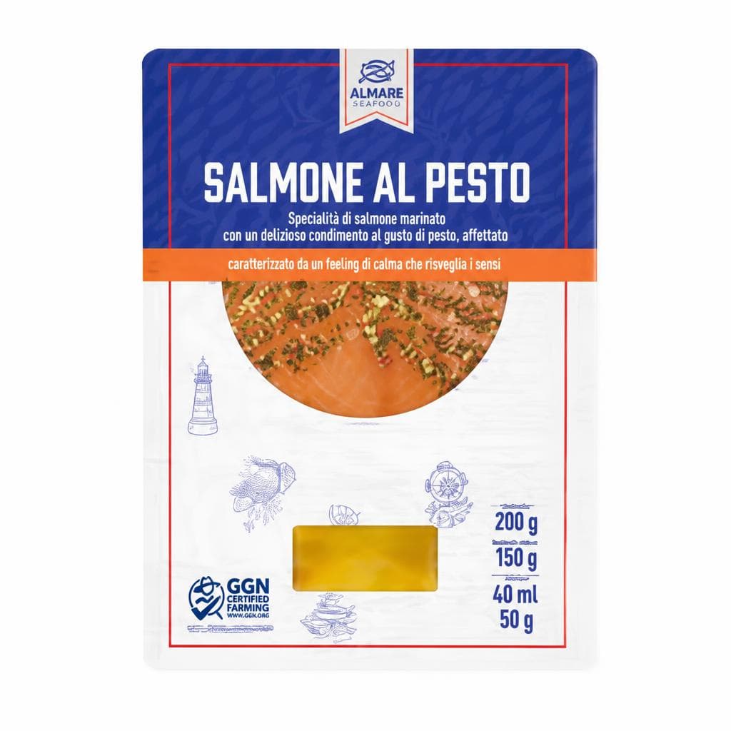 Almare Seafood salmone marinato 200 g in offerta da ALDI