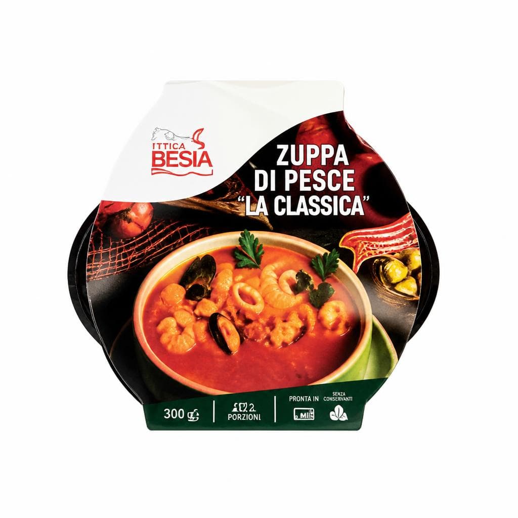 Ittica Besia zuppa di pesce "La Classica", 300 g – Panorama
