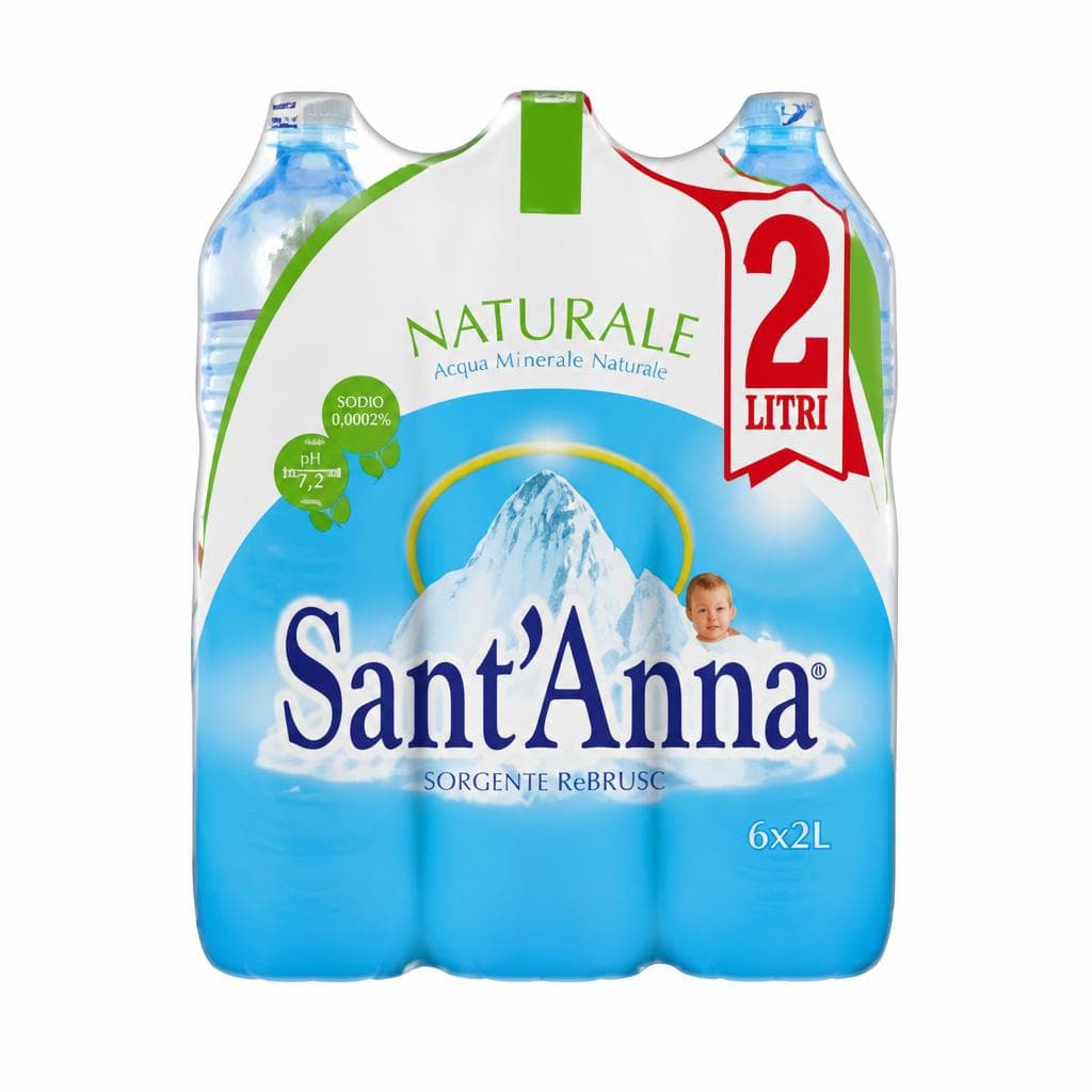 Acqua Naturale Sant'Anna, 6 x 2 l – Penny