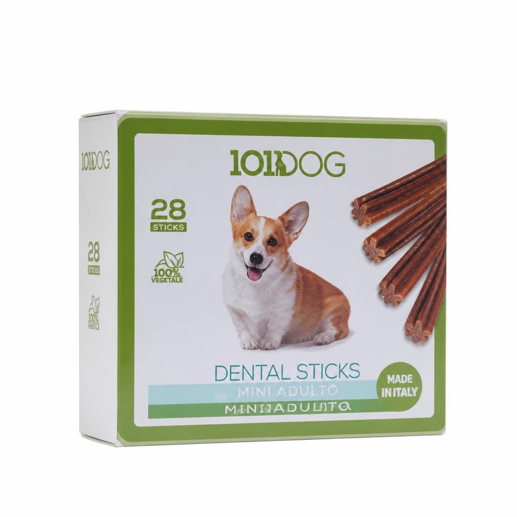 28 Dental Sticks Mini Adulto, 440 g 101Dog – Dpiù