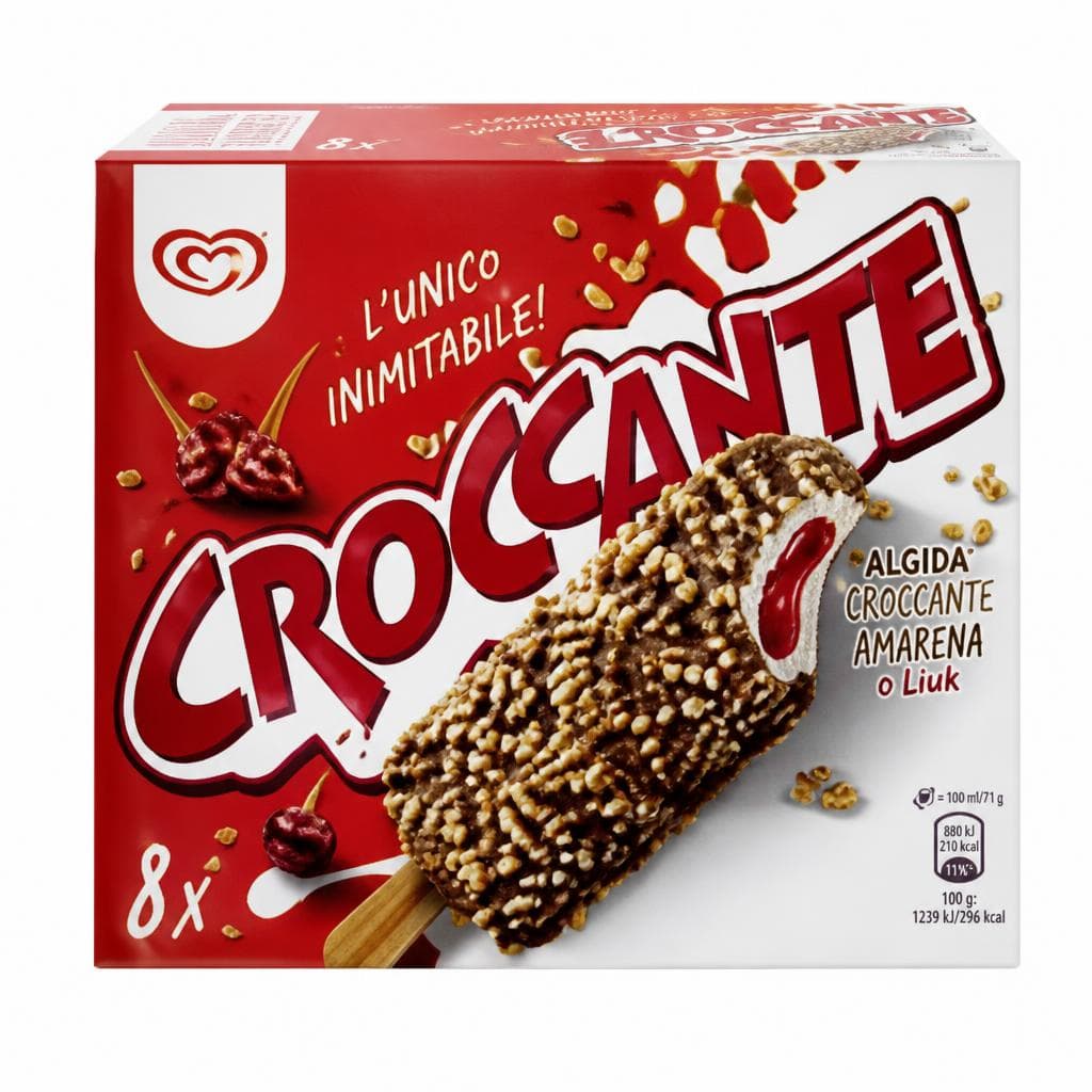 Algida Croccante Amarena o Liuk, 8 pz, 464 g – Carrefour