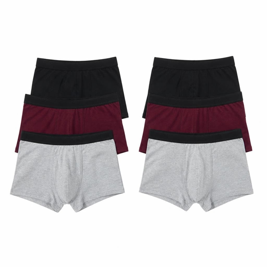 Boxer o slip uomo, 6 pezzi – Carrefour