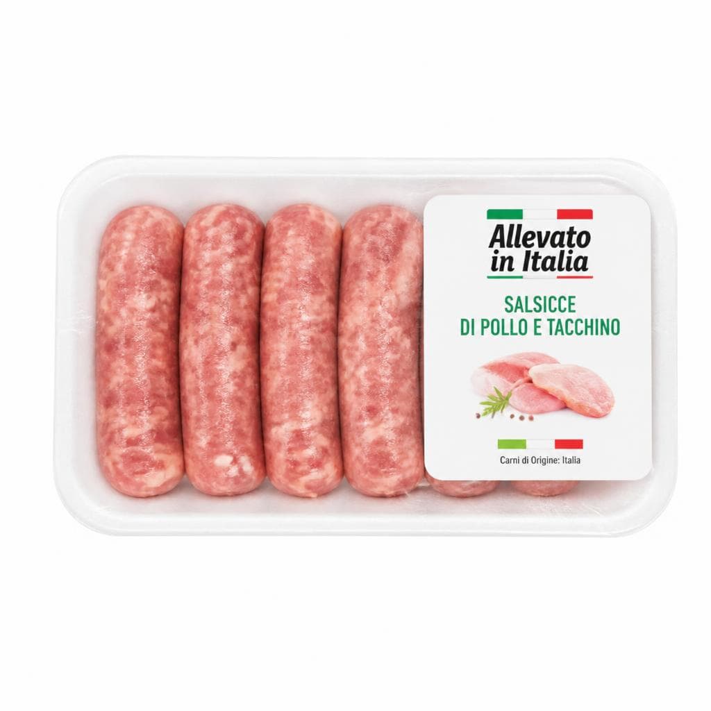 Salsicce di pollo e tacchino, 400 g – Lidl