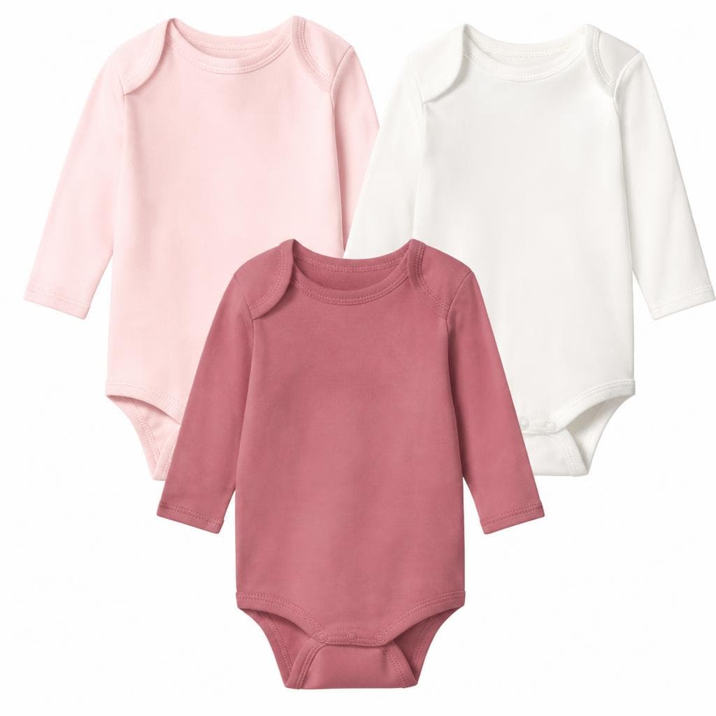 Lupilu body a manica lunga, 3 pezzi – Lidl