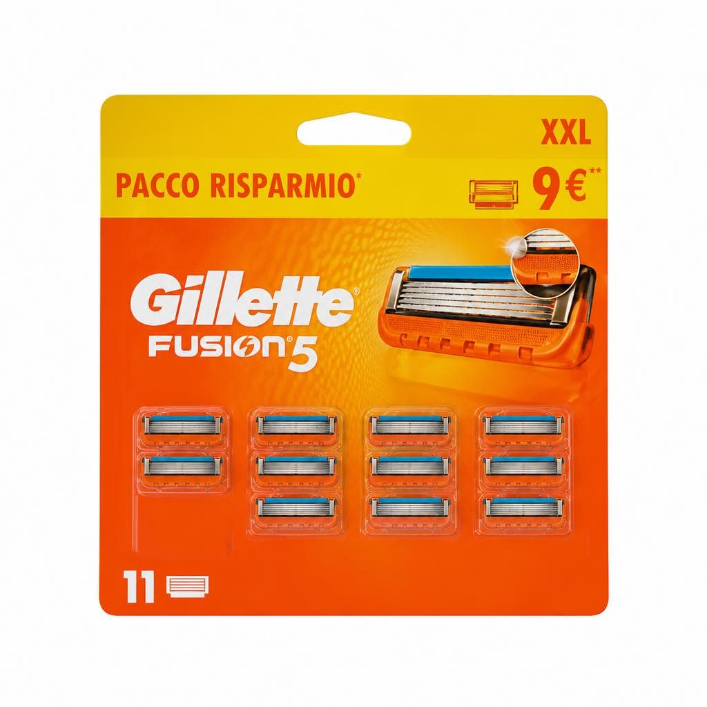 Lamette Gillette Fusion 5 XXL, 11 – Il Gigante