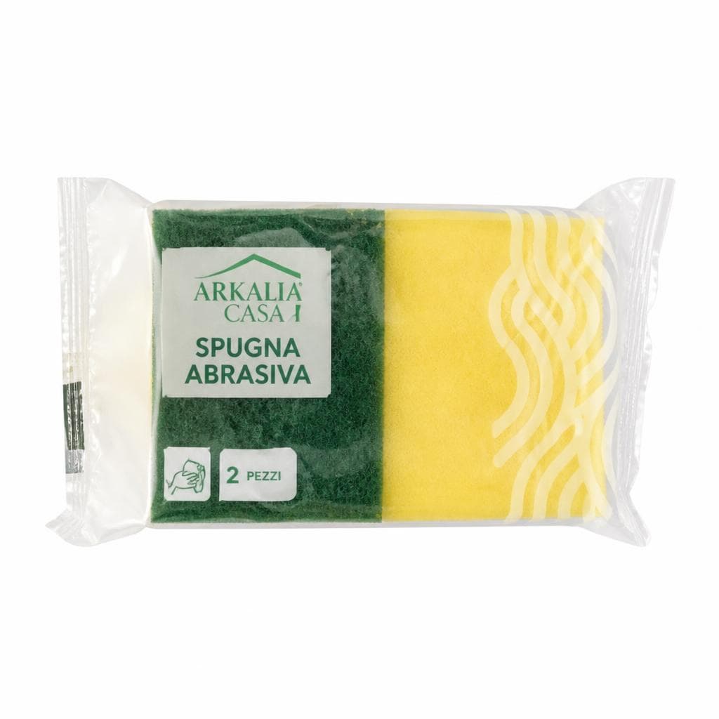 Spugne abrasive con impugnatura, 2 pezzi – Panorama