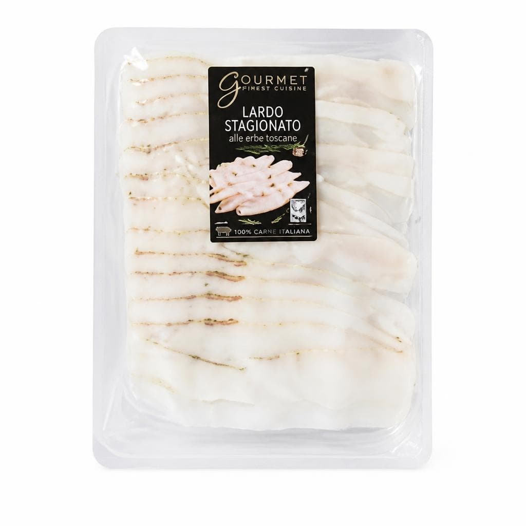 Gourmet lardo stagionato alle erbe toscane, 90 g – ALDI