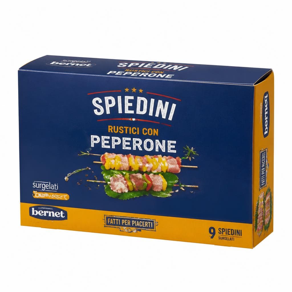 Spiedini Rustici con Peperone 300 g Scarlino in offerta da Bennet