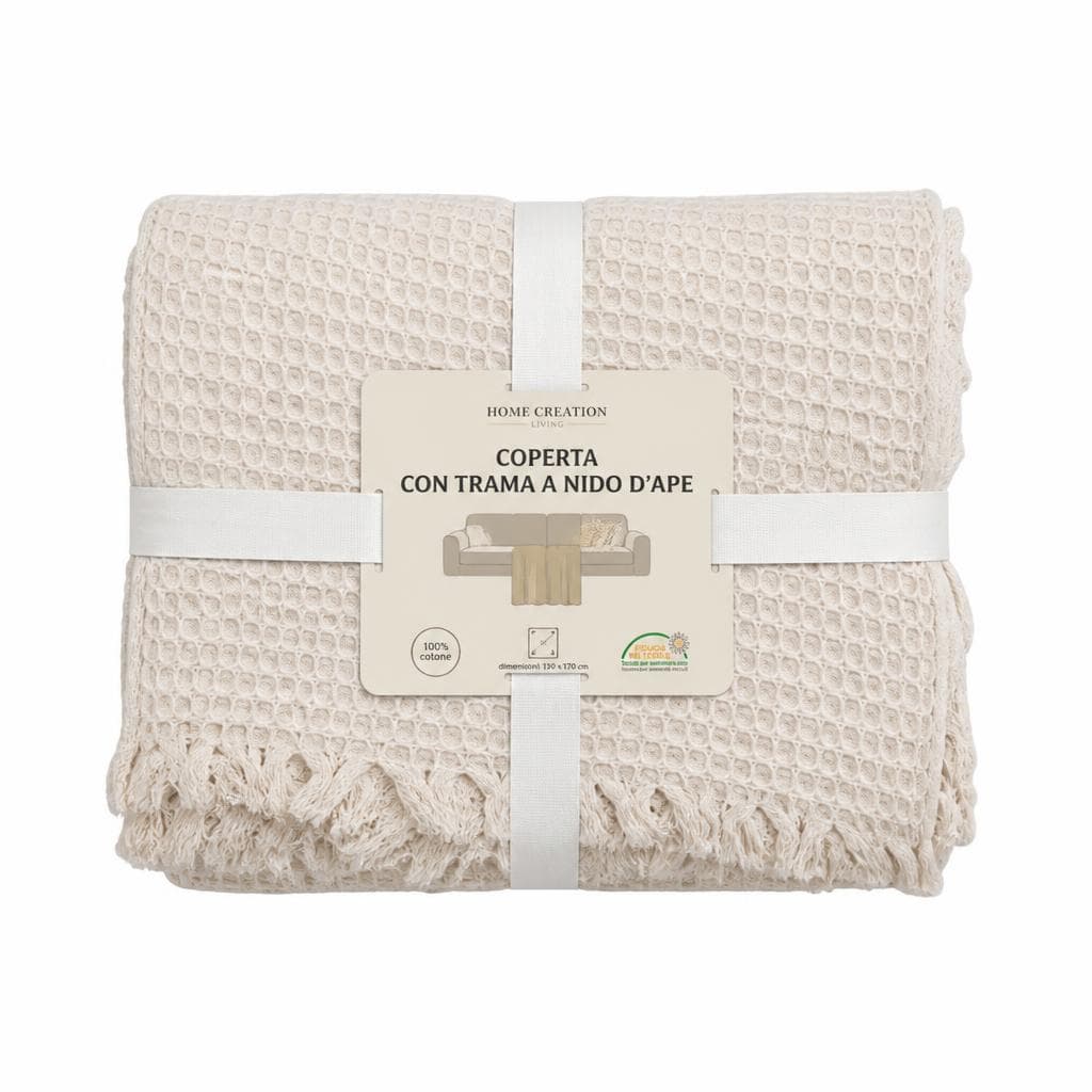 Coperta con trama a nido d'ape Home Creation – ALDI