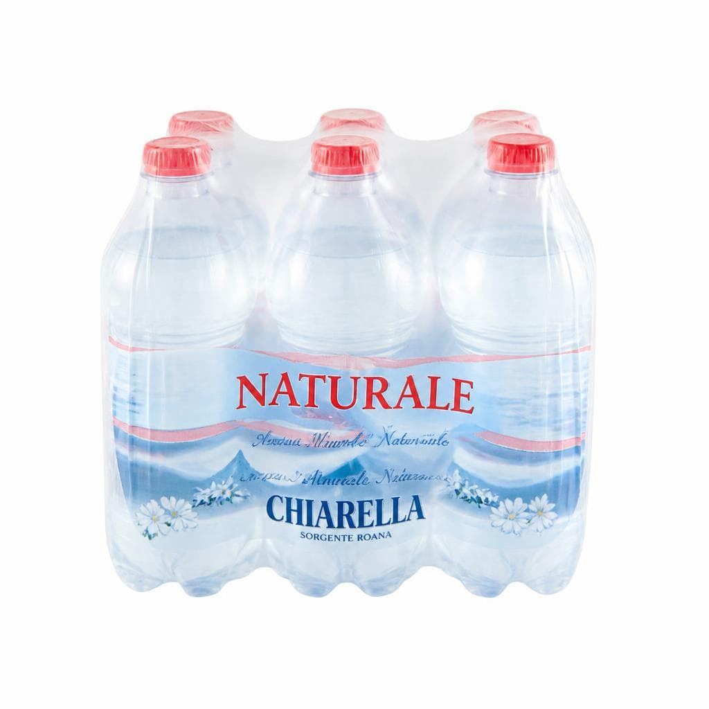 Acqua Chiarella Naturale o Frizzante 12 pz ml 500 Cad. 6 l in offerta da Carrefour