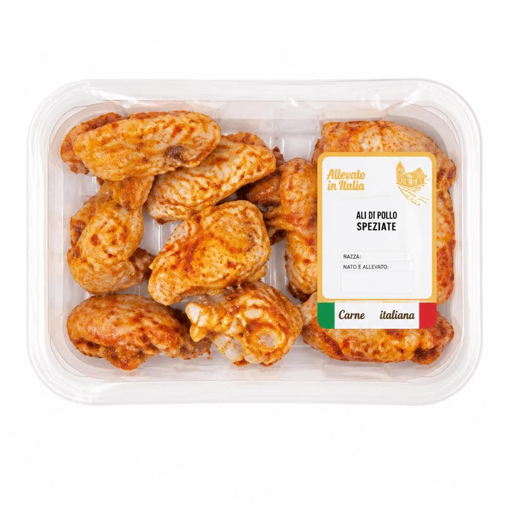 Ali di pollo speziate, 500 g confezione – Lidl