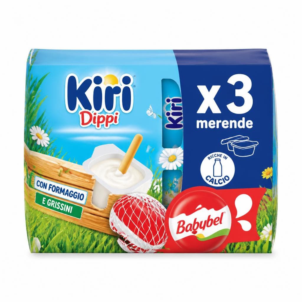Snack di formaggio Babybel o Merende Kiri Dippi, 20 g x5 / 35 g x3 Babybel / Kiri – Iper La grande i