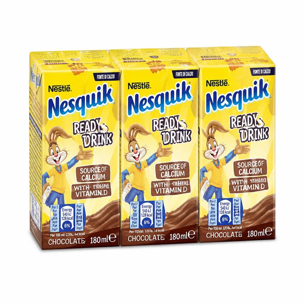 Nesquik Ready Drink 3 pz - 3 x 180 ml = 540 ml in offerta da Penny