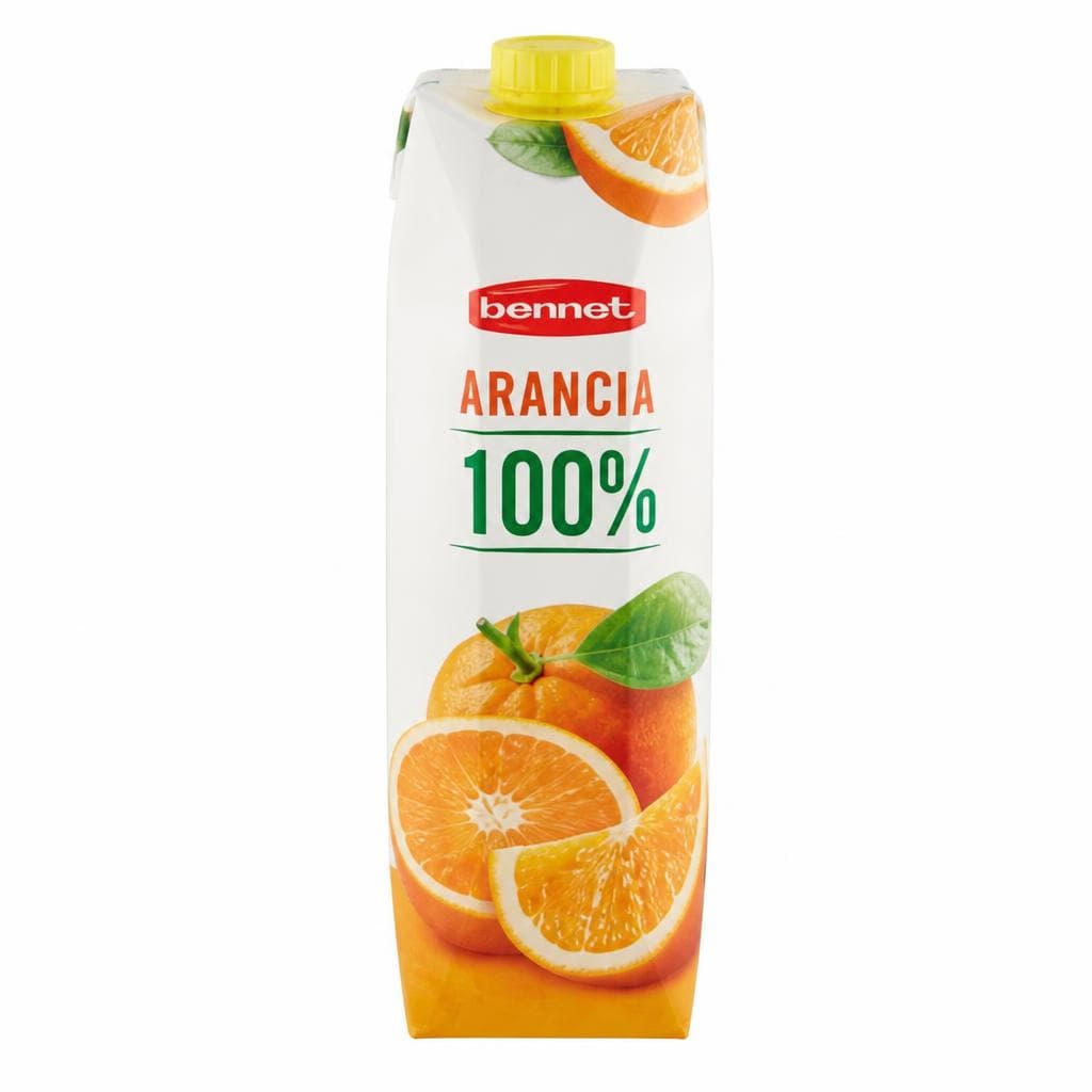 Succo e polpa di frutta Bennet Arancia, 1 L – Bennet
