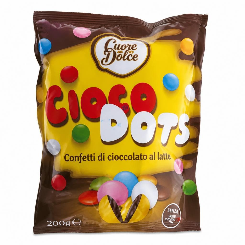 Lenti di cioccolato Cuore Dolce, 200 g – MD