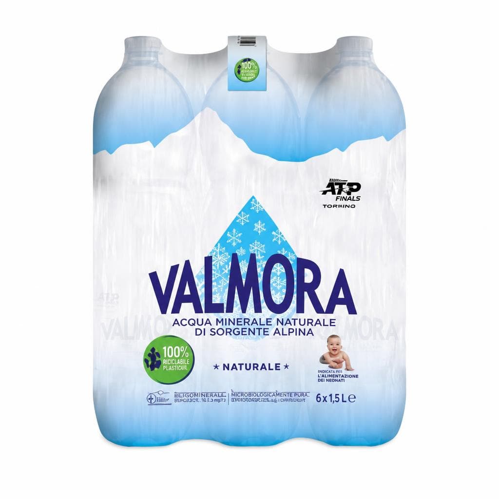 Acqua Valmora naturale o frizzante, 9 l – Carrefour