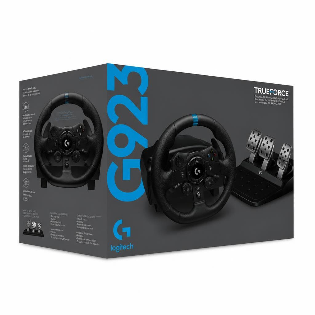 Volante da corsa e pedali G923 SE Logitech in offerta da Euronics