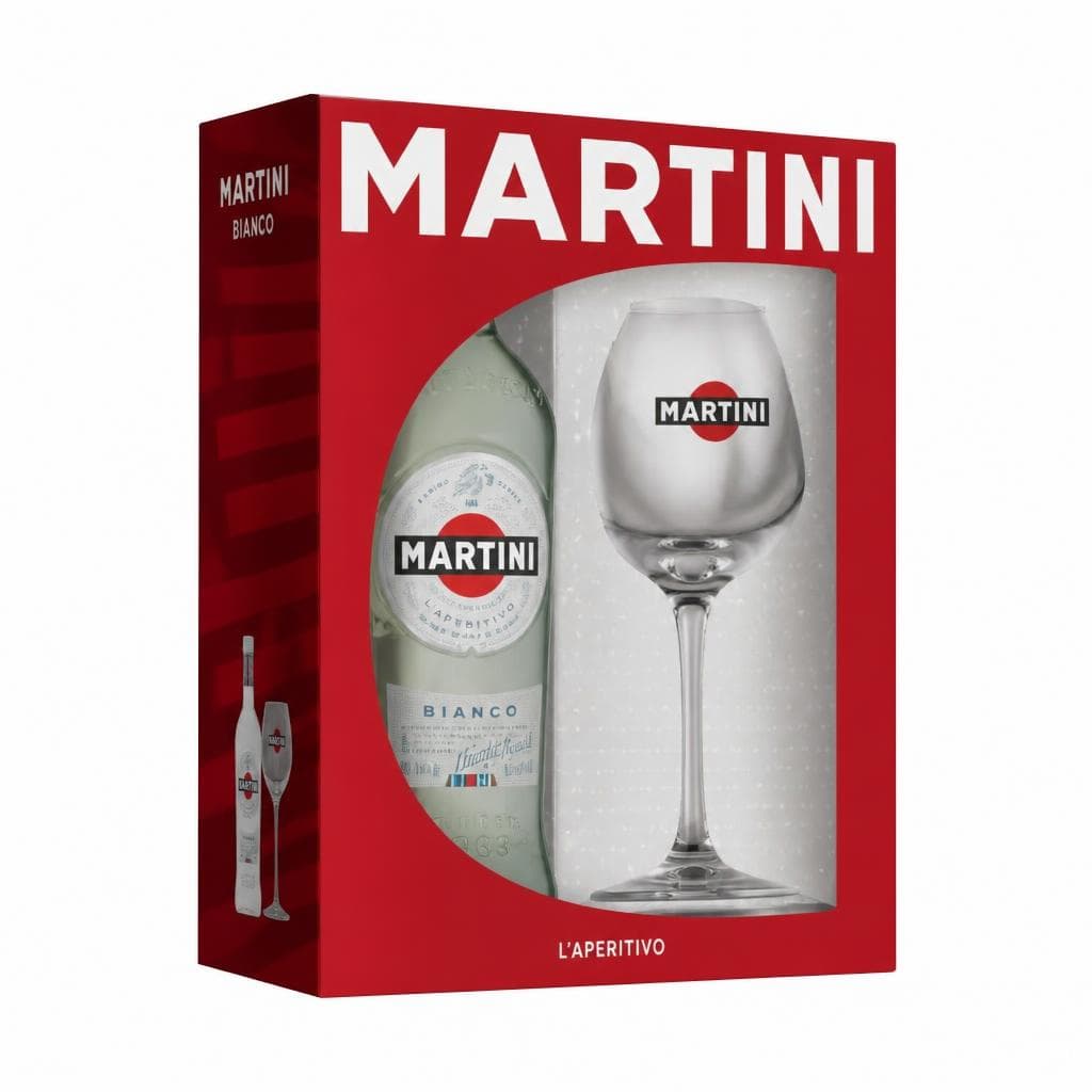 Martini Bianco + Bicchiere, 1 L – Carrefour