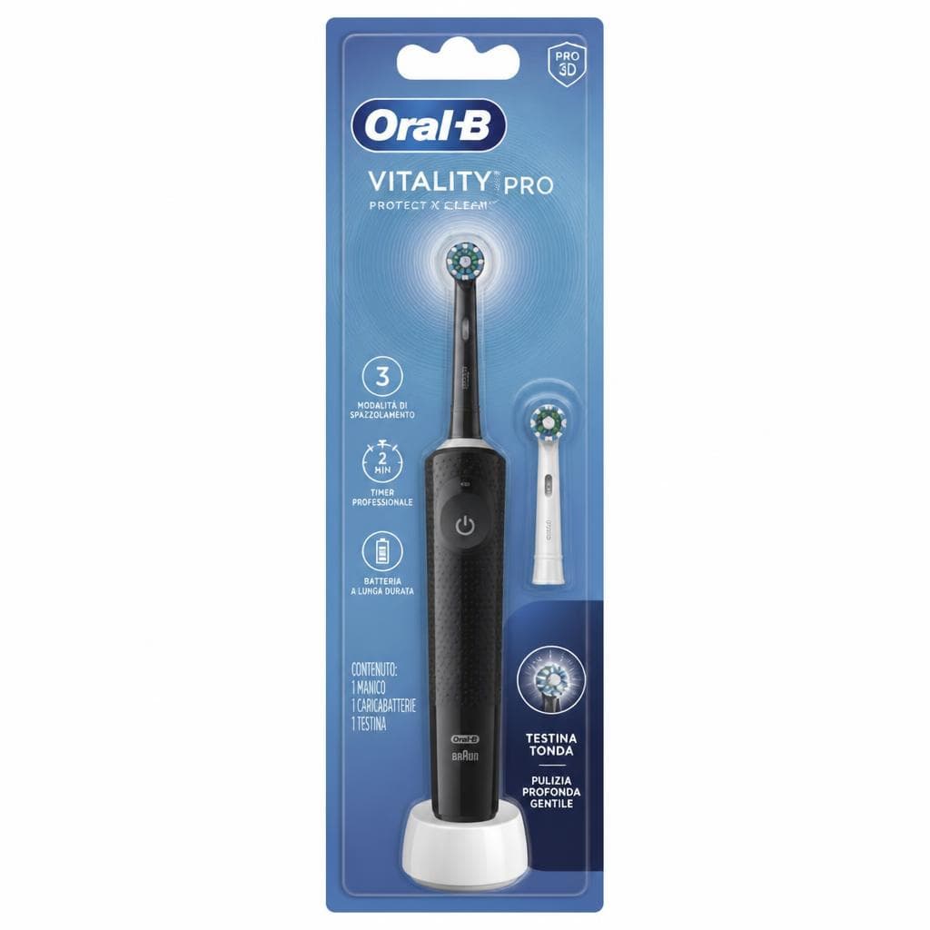 Oral-B spazzolino elettrico Vitality Pro o Pro Kids 3+ o testine di ricambio Pro, x4 o x5 – Iper La grande i