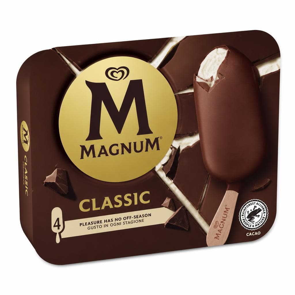 Stecchi Magnum 4 pz, 300 g in offerta da Carrefour