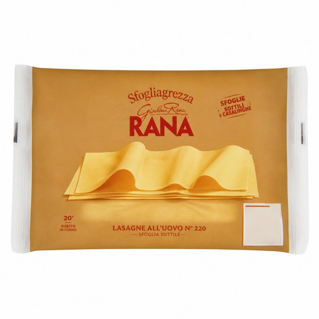 Lasagne all'uovo Sfogliagrezza Giovanni Rana, 250 g – Panorama