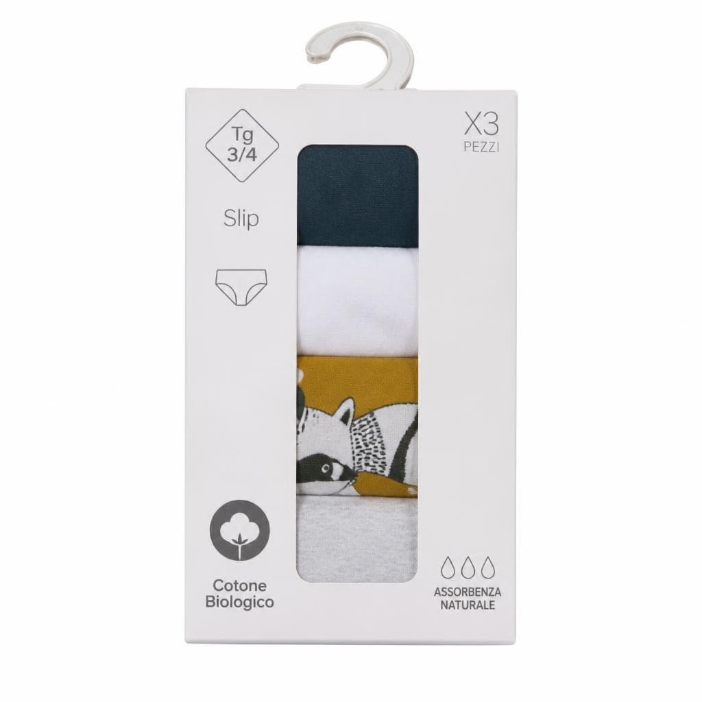 Slip bambino/a, tg 3-14 anni, confezione 5 pezzi – Carrefour