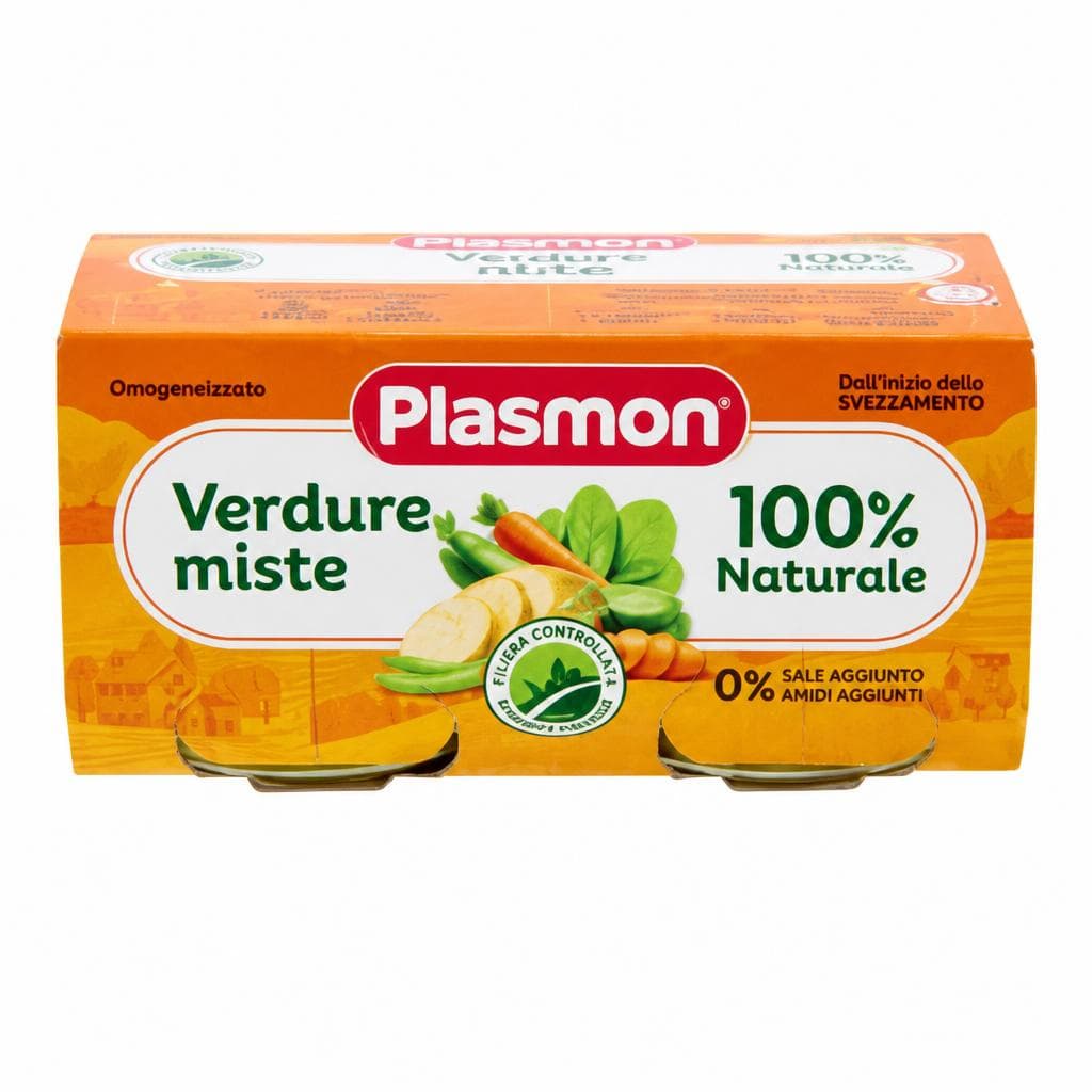Omogeneizzati alle verdure Plasmon, 160 g – Carrefour