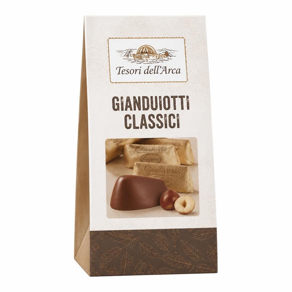 Gianduiotti o Cremini Tesori dell'Arca classici, g 130 – Panorama