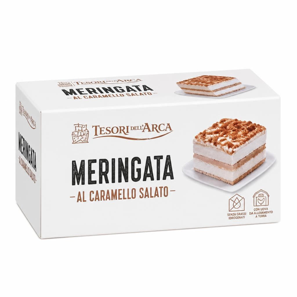 Meringata caramello salato 260 g Tesori dell'Arca in offerta da Panorama