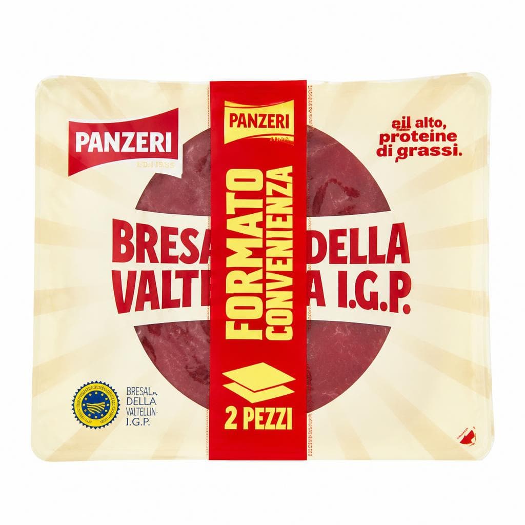 Panzeri bresaola della Valtellina IGP, 70 g x2 – Iper La grande i