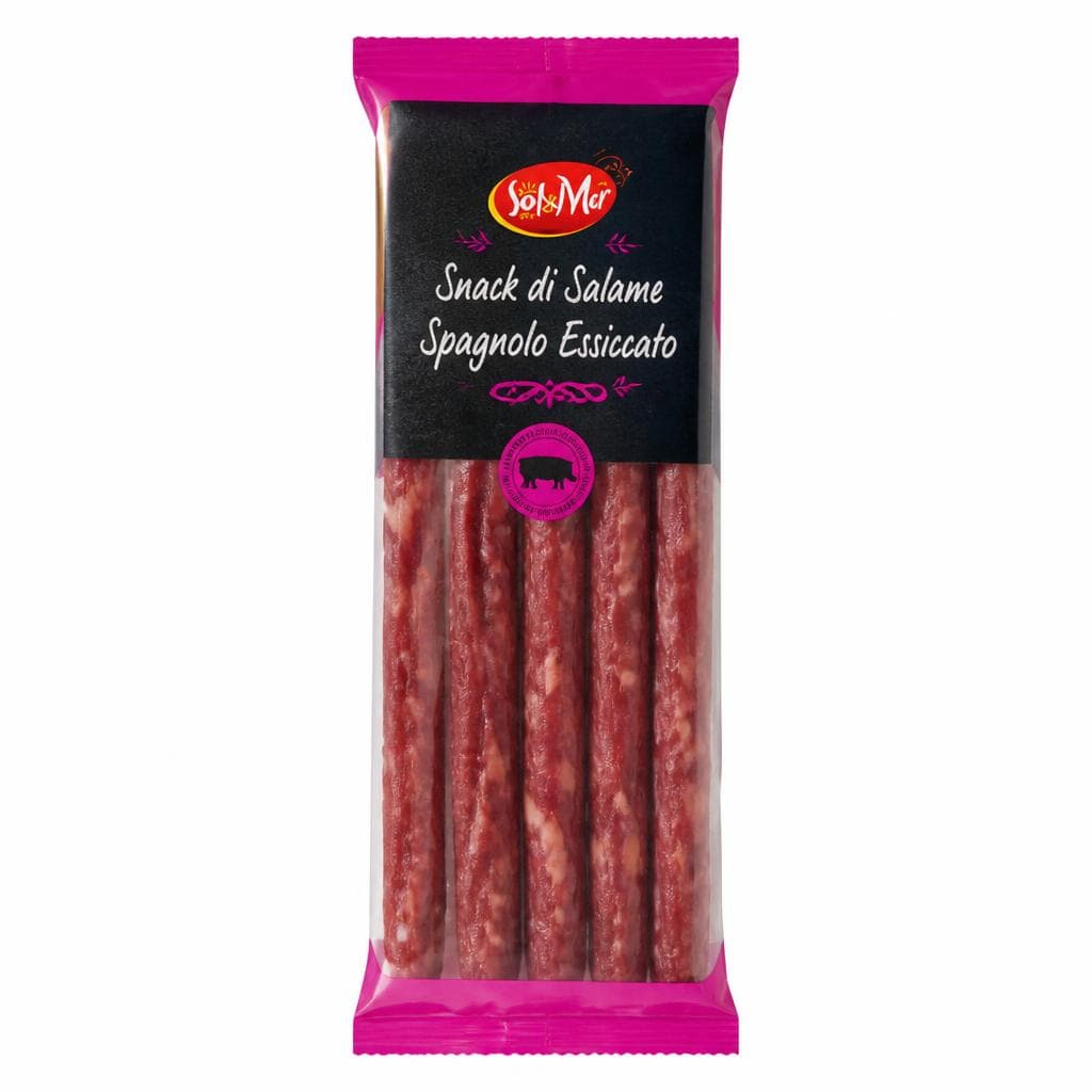 Sol&Mar snack di salame spagnolo essiccato, 80 g confezione – Lidl