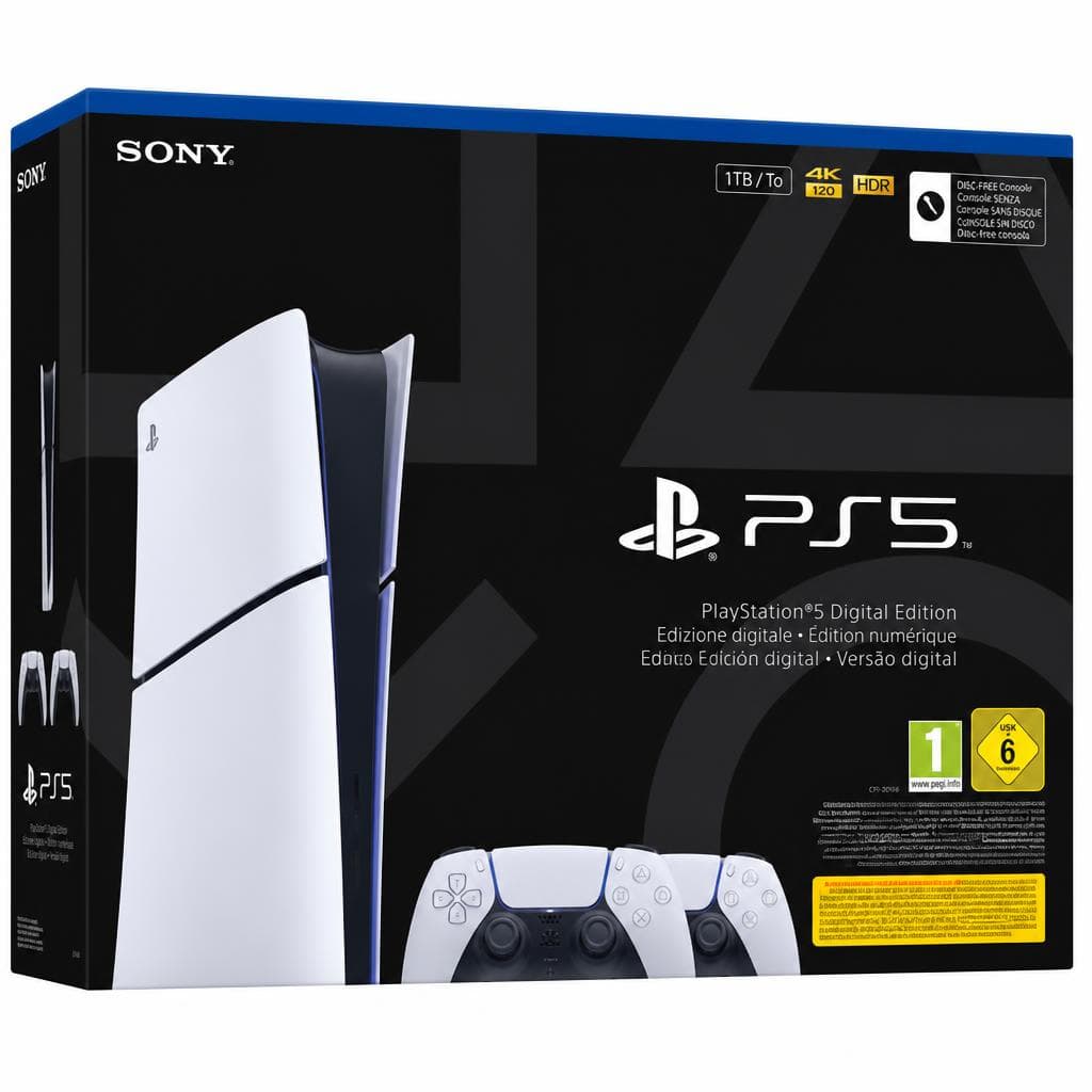 PS5 Digital + 2 DualSense PlayStation – MediaWorld